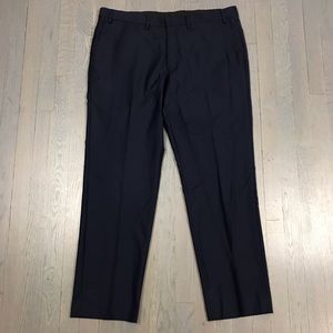 Ryan Seacrest Distinction Navy Dress Formal Pants
